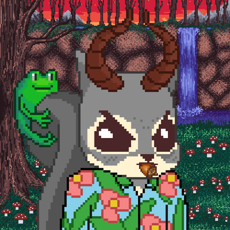 Pixel Squirrels #8540